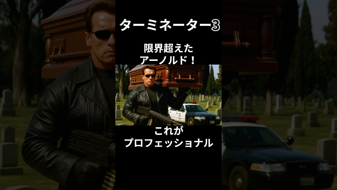 『ターミネーター3』撮影秘話！限界突破したアーノルドの凄すぎるプロ根性！ #film #movie #映画 #トリビア #雑学 #shorts