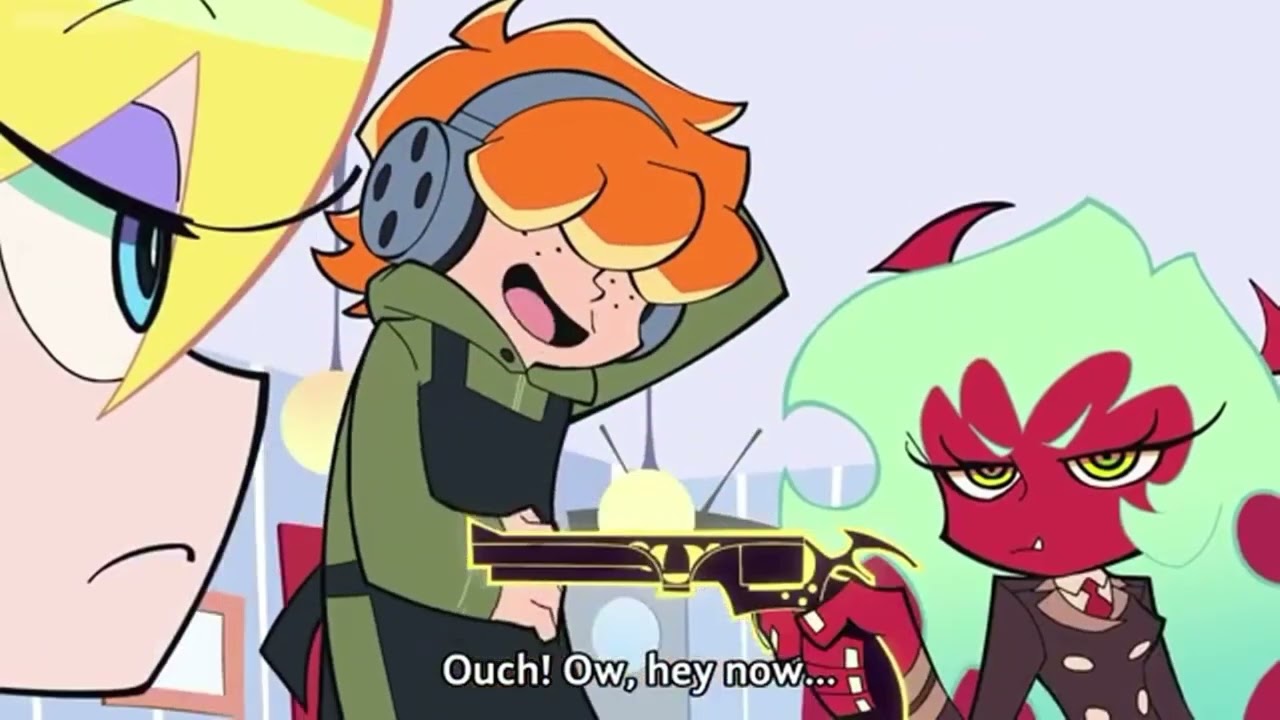 New Panty and Stocking-Heavenly weapons can kill ghosts, but can't kill humans.