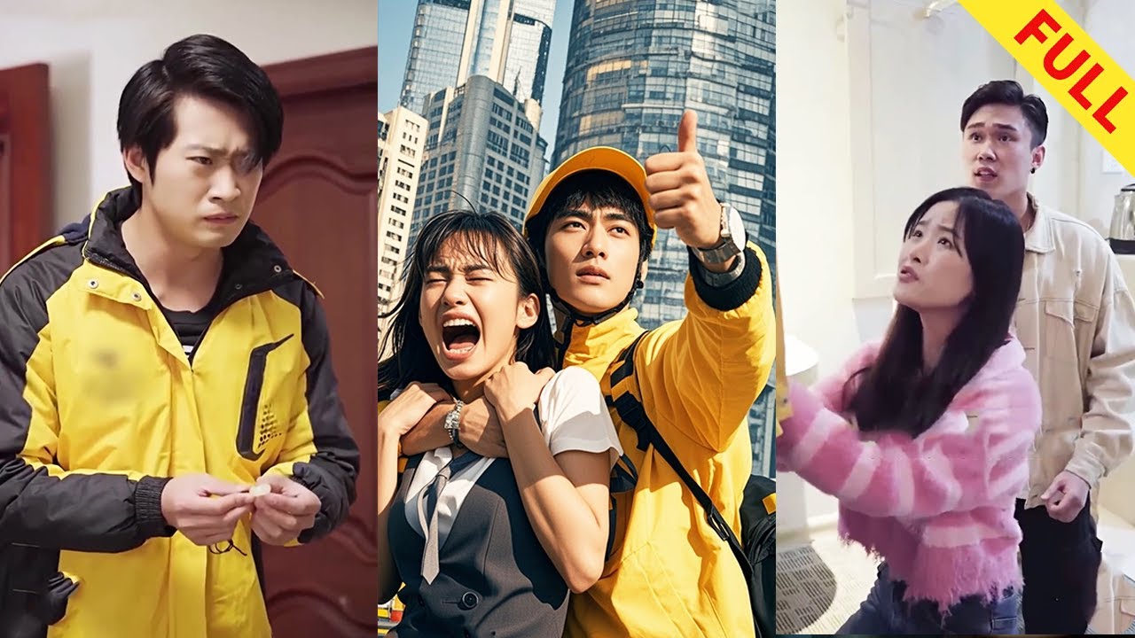 The delivery guy caught his wife cheating on him in bed, leaving her in agony! #男频#爽剧#逆袭