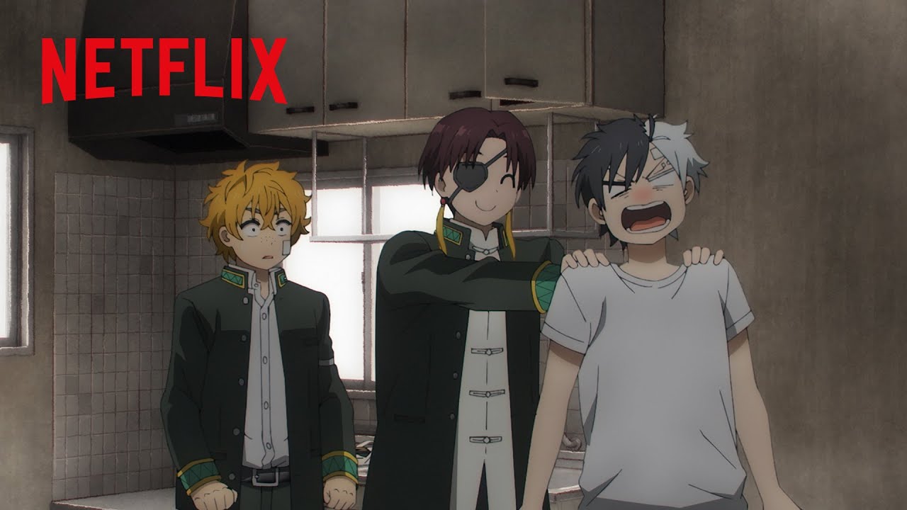 楡井と蘇枋で桜をお見舞い | WIND BREAKER Season 2 | Netflix Japan