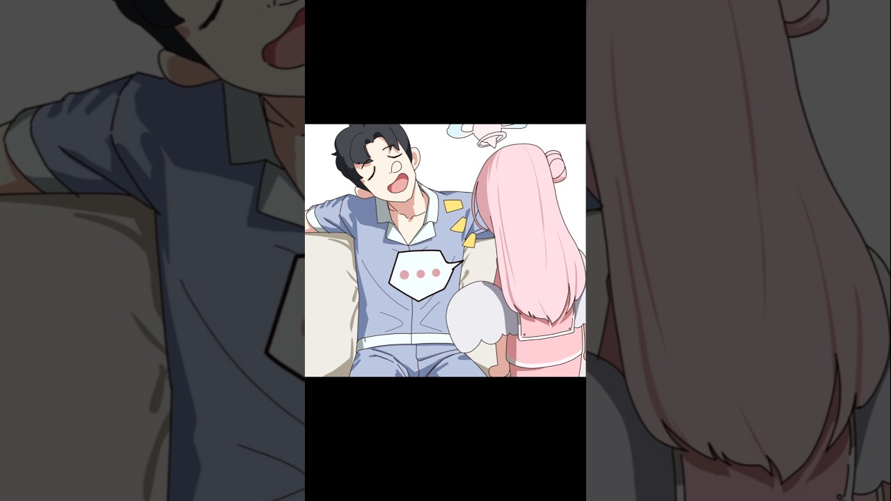 一緒に寝る2 #ブルアカ #bluearchive