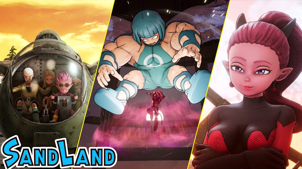 SAND LAND - The Flying Fortress Garam (2/2) - PS4 gameplay part 20