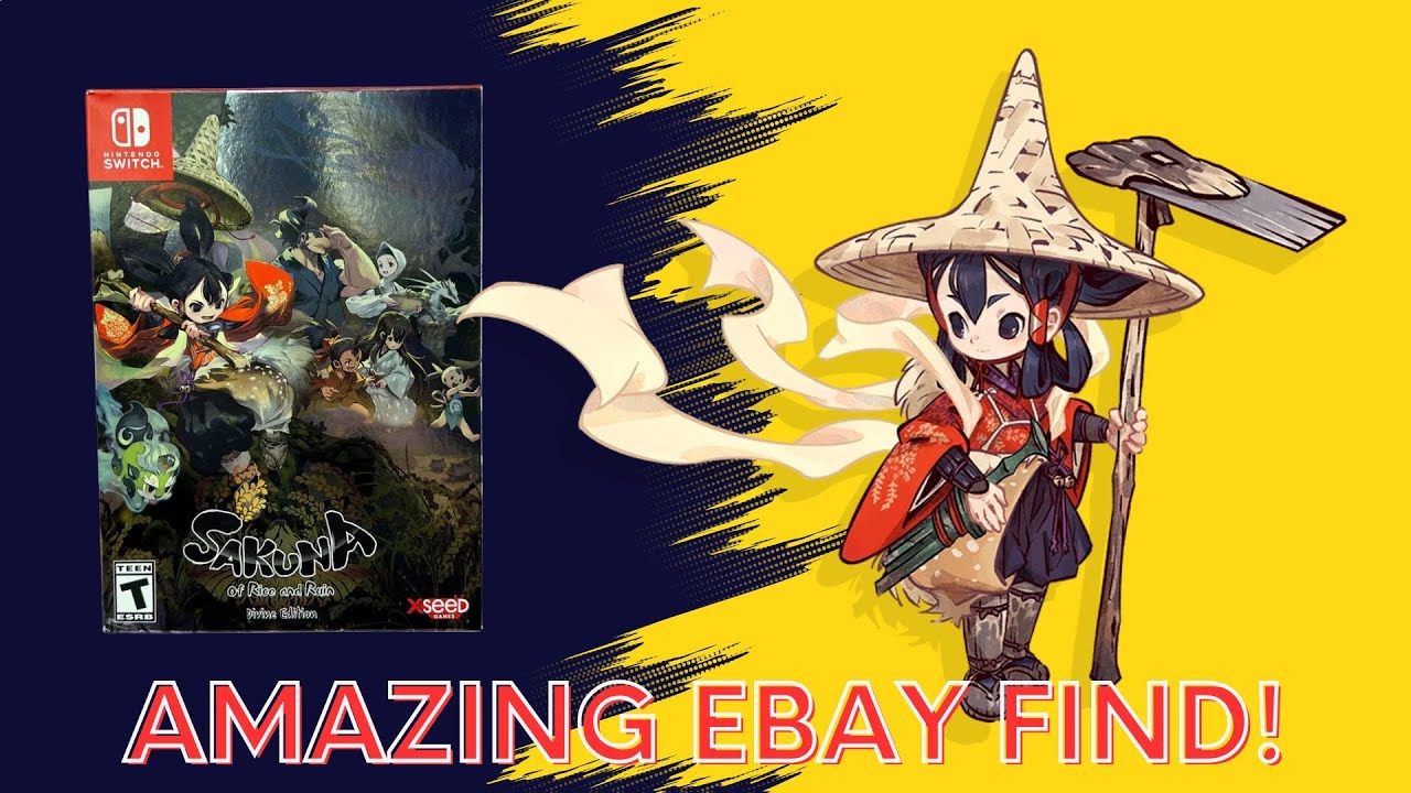I found a NEW copy Sakuna: Of Rice and Ruin Divine Edition for Nintendo Switch!