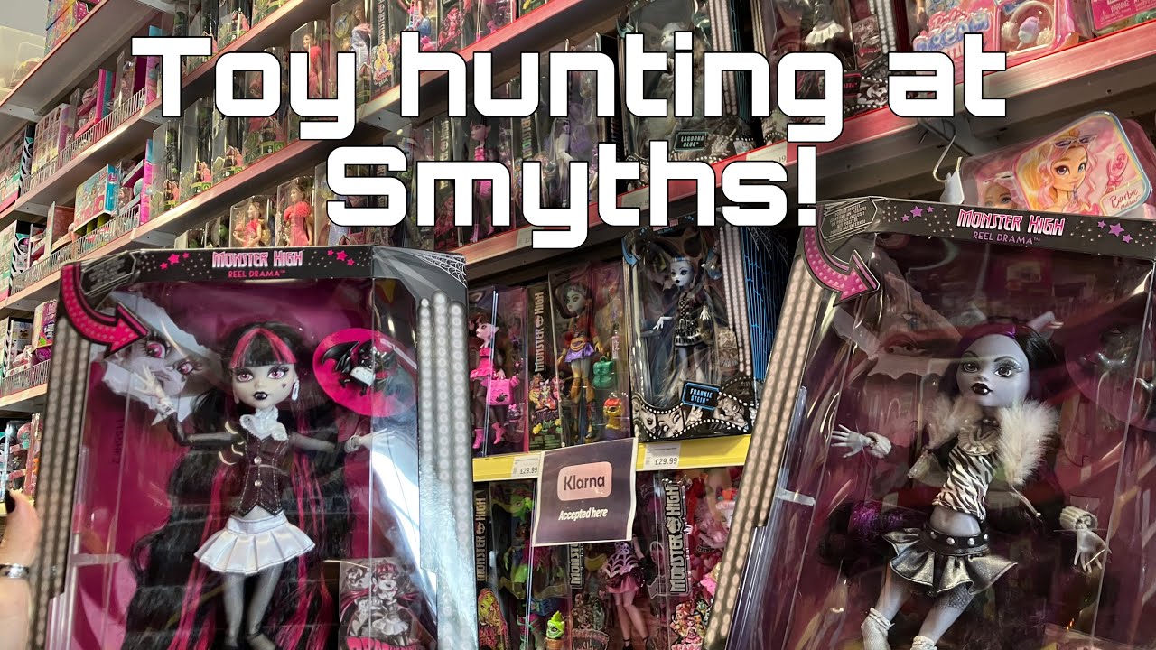 モンスターハイのリールドラマを発見！彼女とイギリスのスミス・トイズでドール探し！