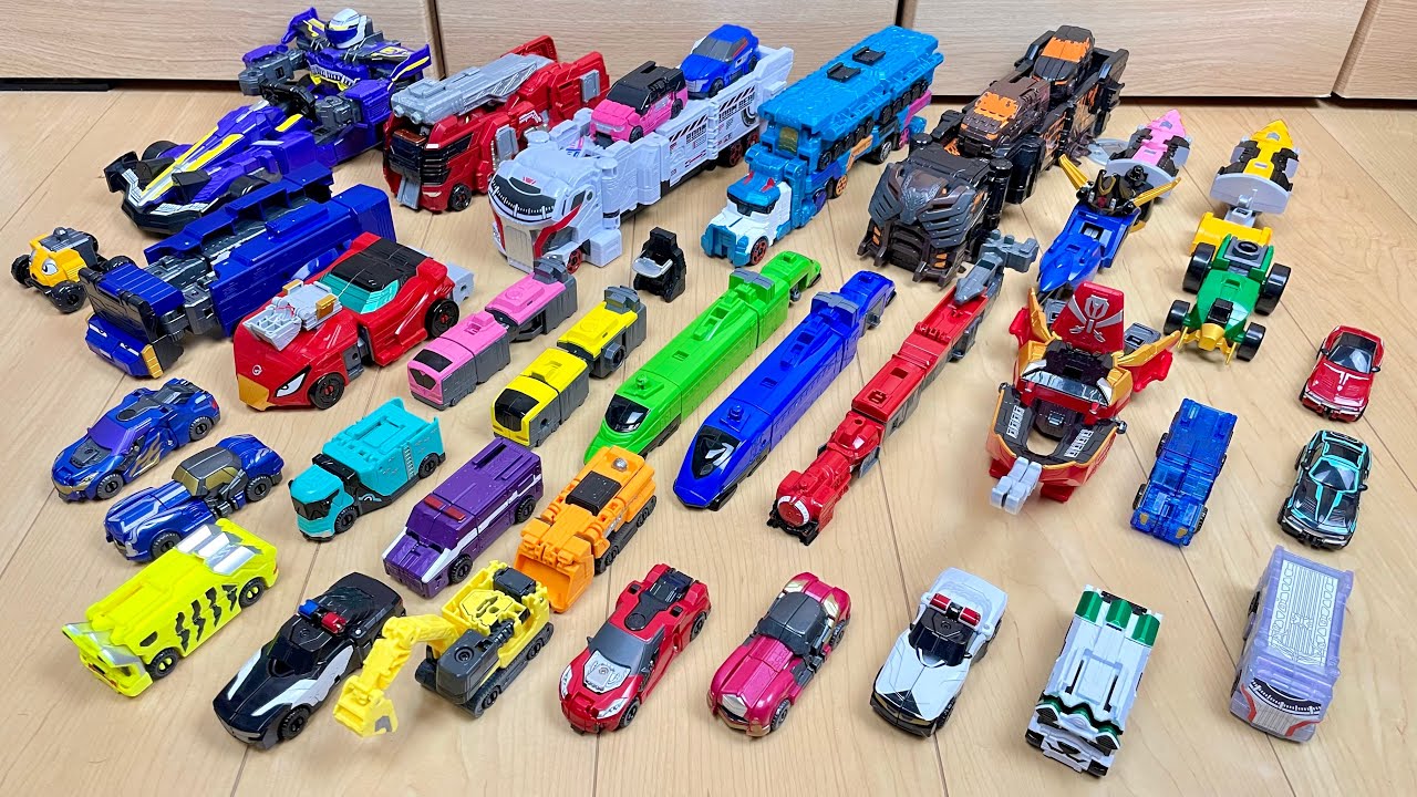 【PowerRangers ALL BoonBoomger】1年間ありがとう記念！ブンブンジャーの全DXロボで遊んでみた