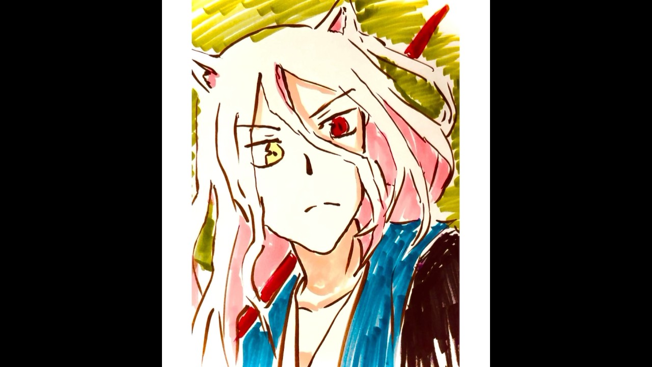 戦国妖狐 #イラストメイキング #