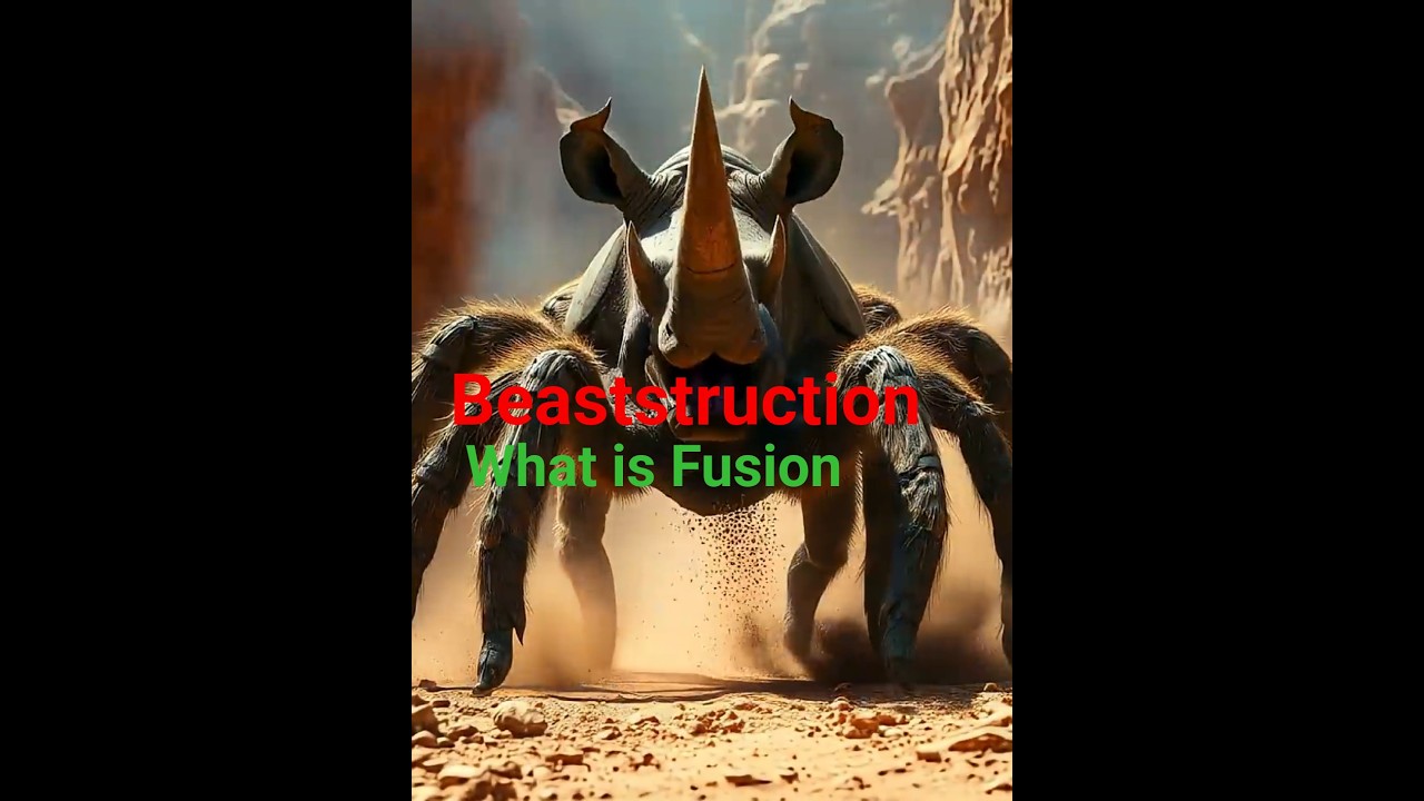 Two Animals Become One Monster… And You’re About to See Why 🐾🔥animals #aiart #shorts