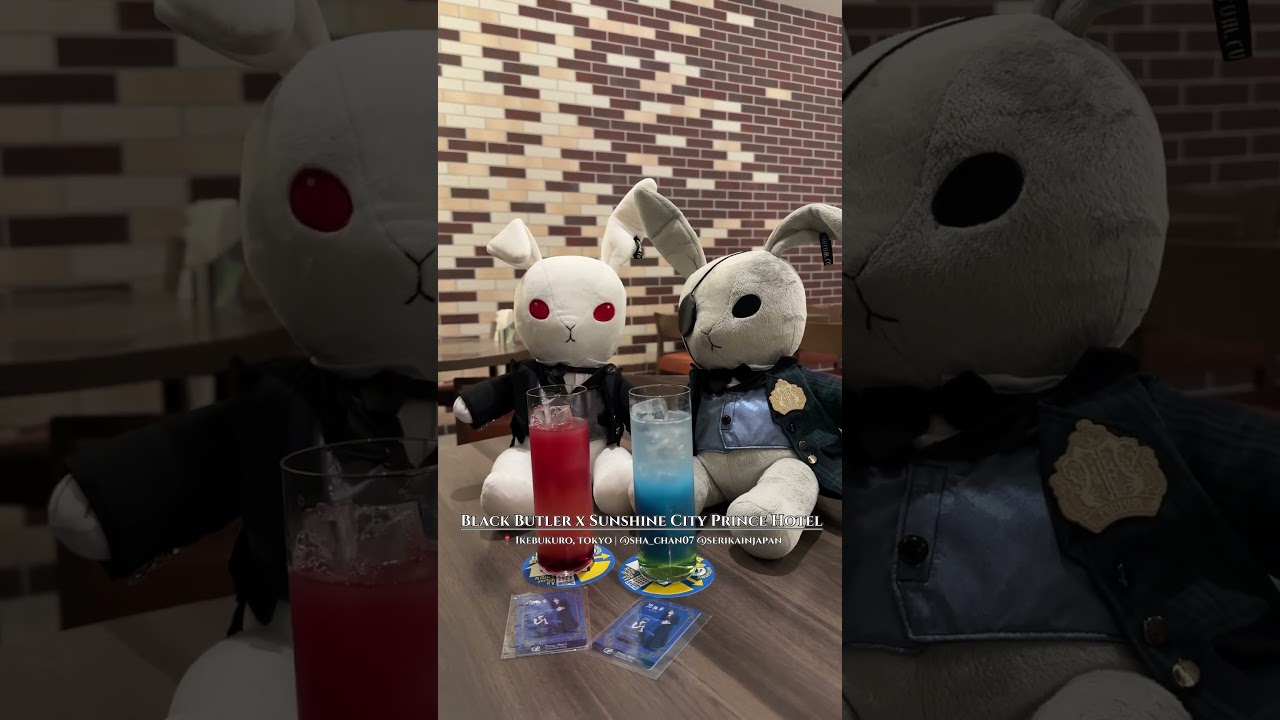 Black Butler hotel in Japan #blackbutler #kuroshitsuji #黒執事 #cielphantomhive #sebastianmichaelis