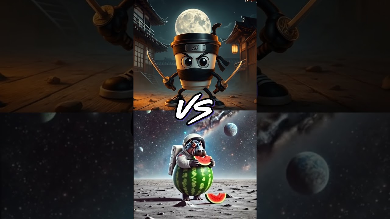 Cappuccino Assassino vs Kudanile Astronote #versusanimals #brainrotanimals