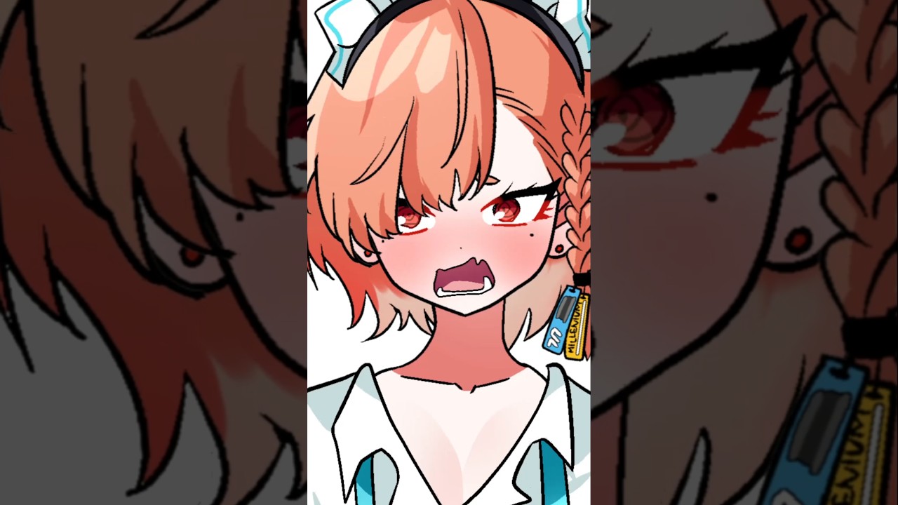 照れたら負けなトキネル　#ブルーアーカイブ 　#animation