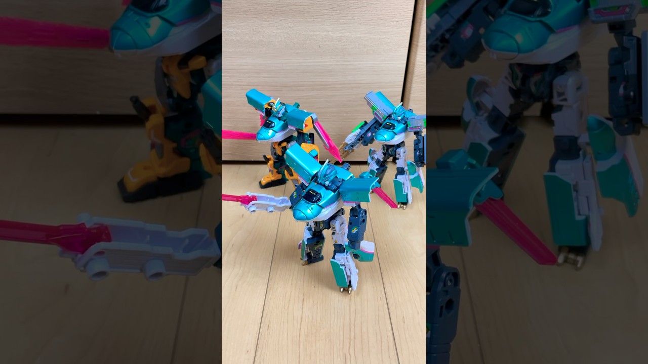 【新幹線変形ロボシンカリオンCW】10周年記念！シンカリオンSRG E5 GRAND十！合体させてみた#rasuba #toys #シンカリオン #新幹線 #プラレール