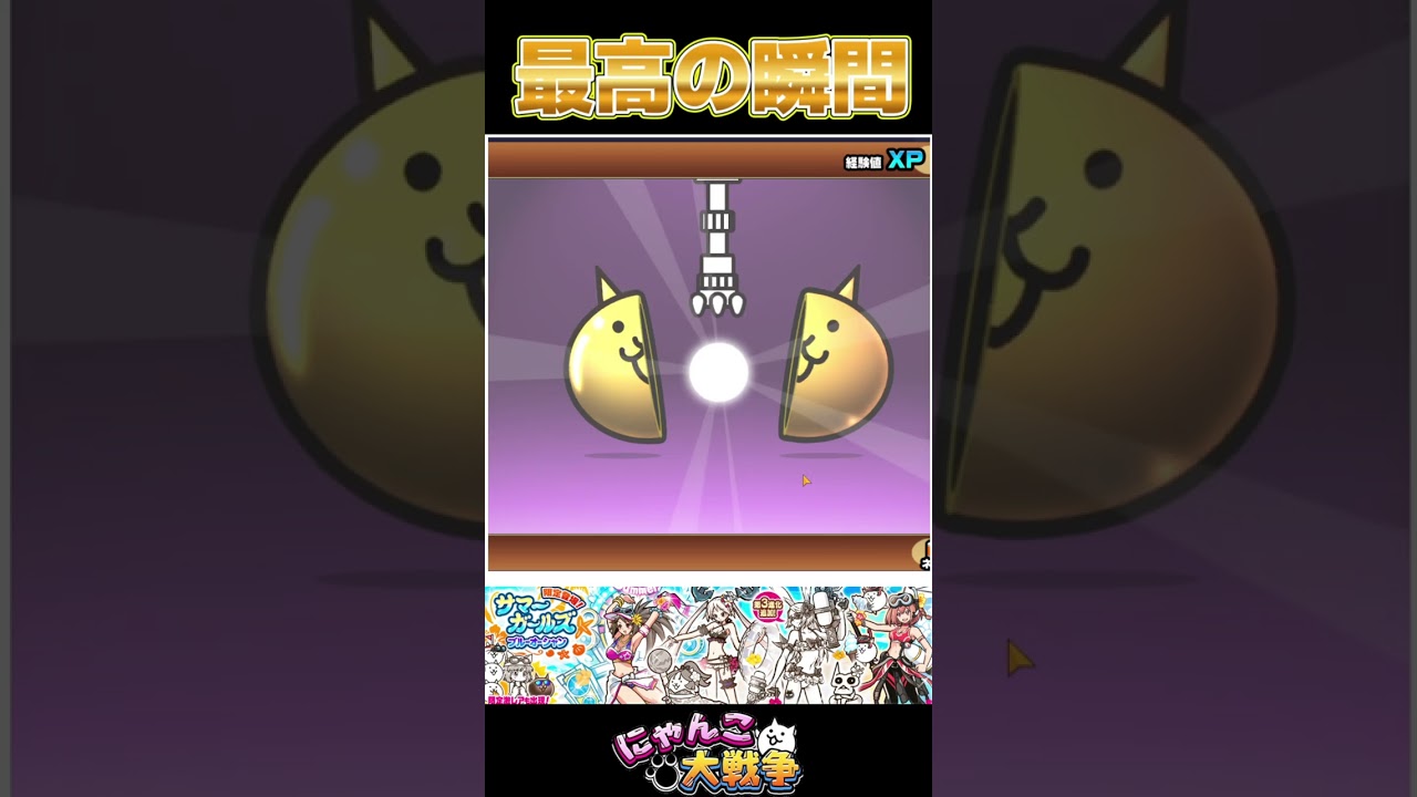 🐈#サマーガールズ　神引き❗ブルーオーシャン#shorts #ysshorts #shortfeed 【にゃんバロ～😼👍 】 #縦型配信 #雑談【#にゃんこ大戦争】#Battlecats