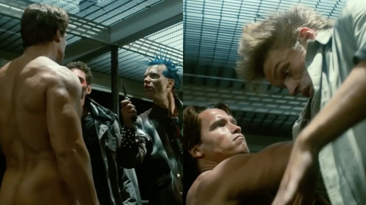 【ターミネーター1】  「真夜中のお散歩中で、着るもの一枚もなしだ」 【声マネ 吹き替え】