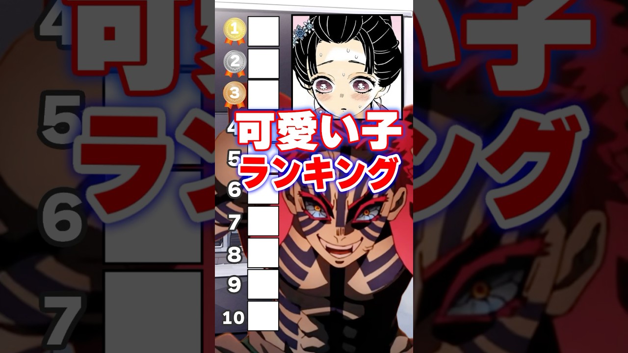 『可愛い子』ランキングに挑む狛犬猗窩座#無限城 #鬼滅の刃 #猗窩座 #無限城編 #上弦の鬼 #柱 #石田彰 #VTuber #声真似 #アニメ #無限列車 #猗窩座再来 #無惨 #童磨 #時任無一郎