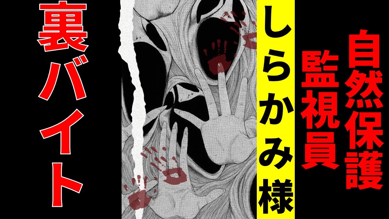 【裏バイト：逃亡禁止】災害級の怪異しらかみ様を徹底解説！自然保護監視員編