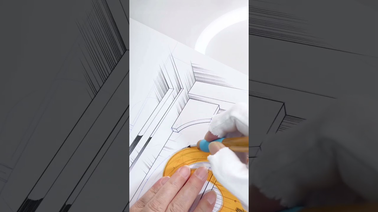 プロアシが描くアナログ背景【japanese manga  background art】p.97#鑑定スキルで成り上がる