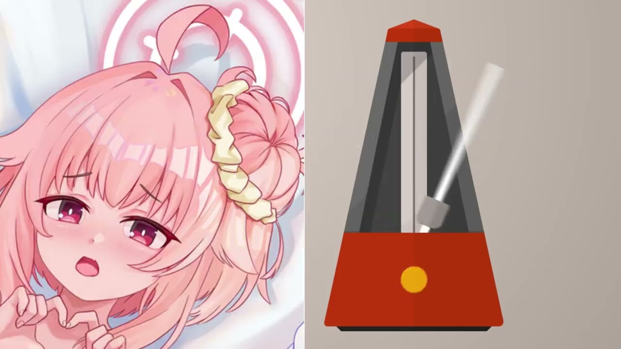 Yutori Natsu Metronome (Blue Archive Meme)