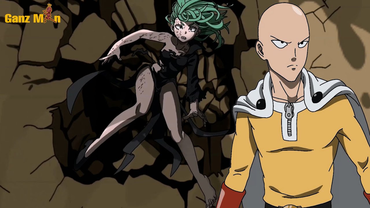 Saitama mocks Tatsumaki with his power