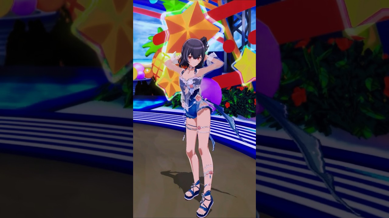 #杜野凛世 水着SSR ソロ「ビーチブレイバー」【#シャニソン /Song for Prism MV】#アイマス #シャイニーカラーズ  #偶像大師 #4k