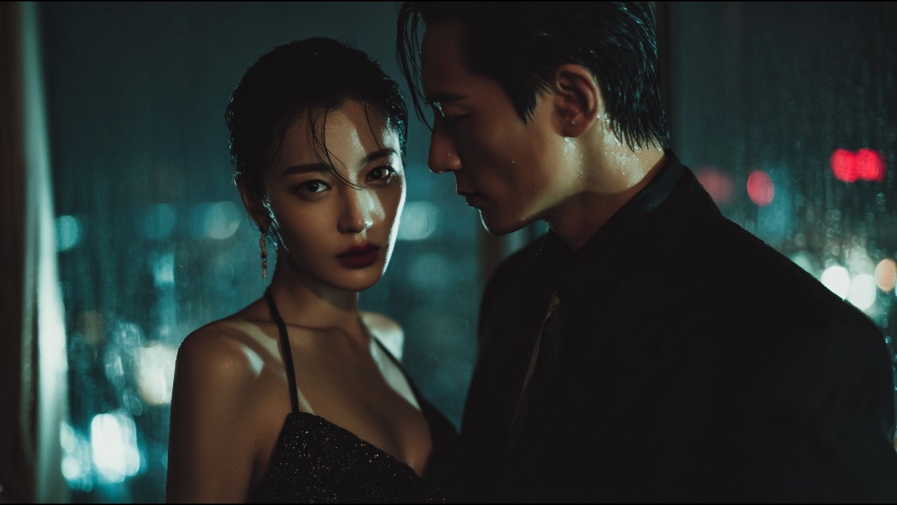 💕雷雨夜，她隱身闖進上司房間，卻被冷聲壓制：「想逃？這輩子都晚了！」愛與欲在黑夜中纏繞……#天青色等煙雨｜宋煙×季珩