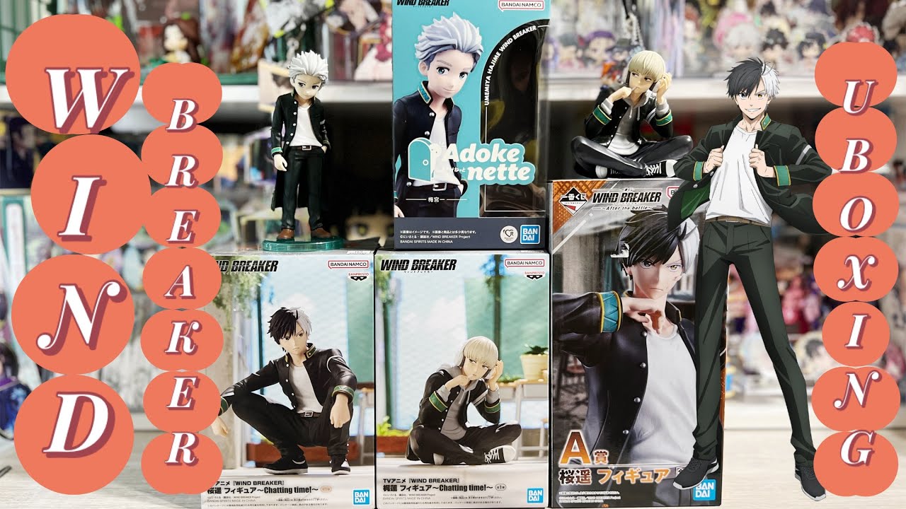 Unboxing Wind Breaker Figures!!!