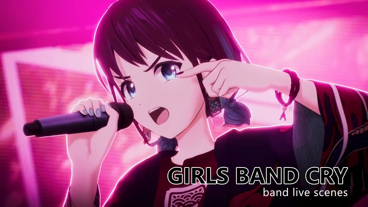 Girls Band Cry live scenes | 걸즈 밴드 크라이 삽입곡 모음