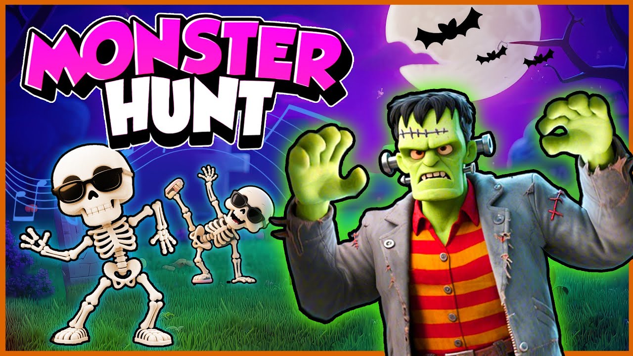 モンスターハントに出かけよう | ダンスソング | 子供向けブレインブレイク | ダニー・ゴー | 子供向けソング