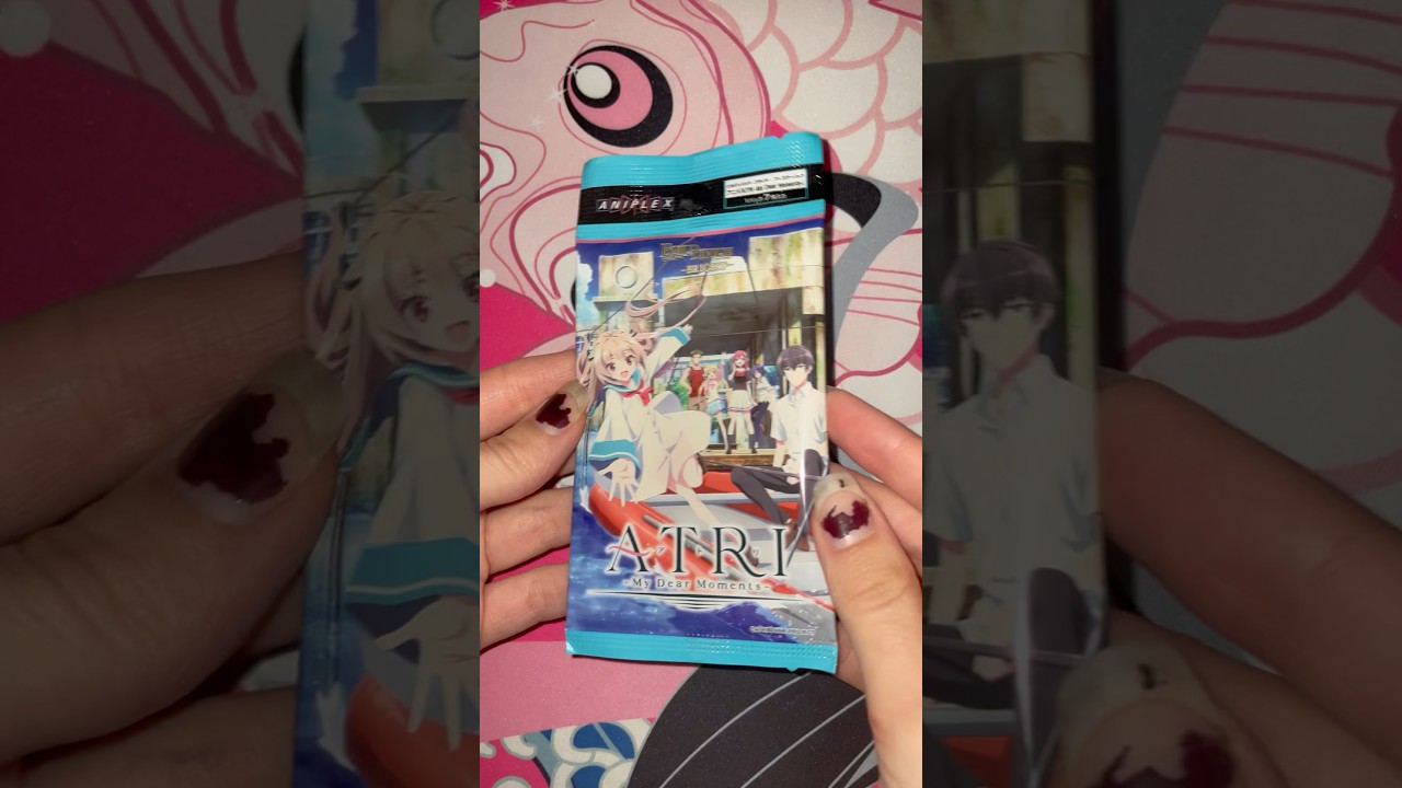 #atri #atrimydearmoments #builddivide #tcg #animetcg #animeunboxing