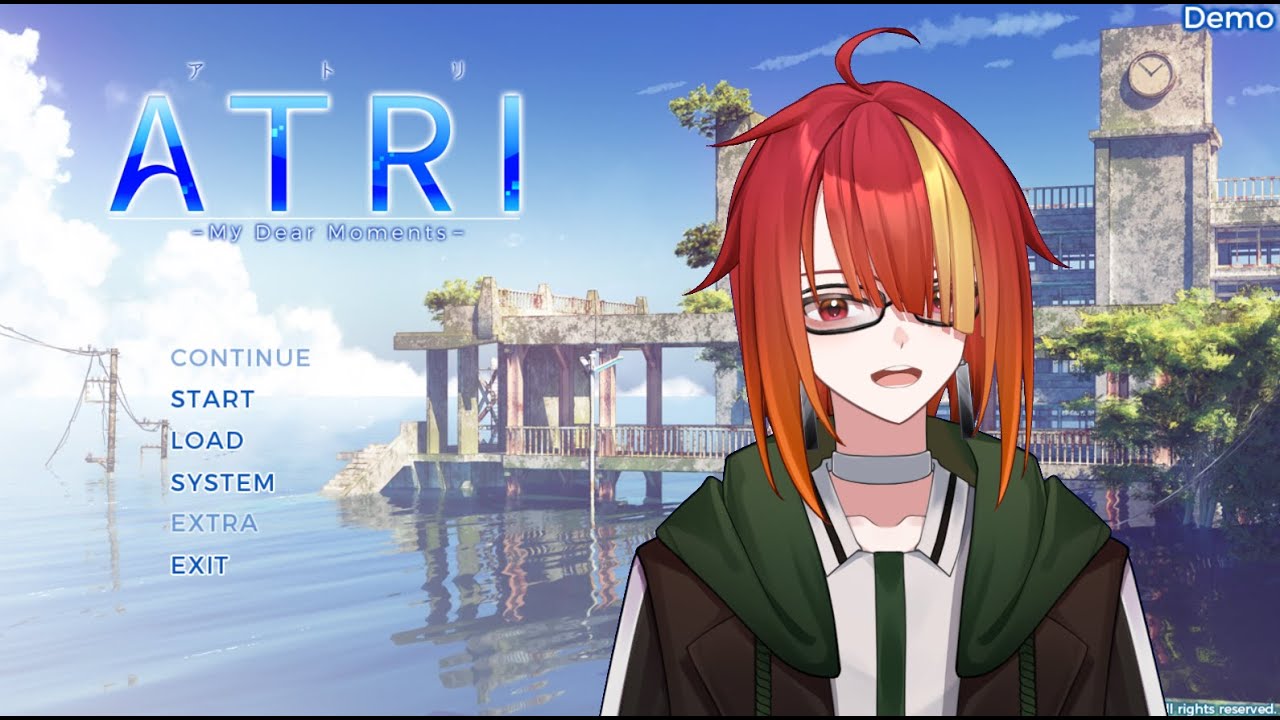 【ATRI -My Dear Moments-】「沈みゆく世界で、君をみつけた。」【体験版プレイ】＊ネタバレあり＊