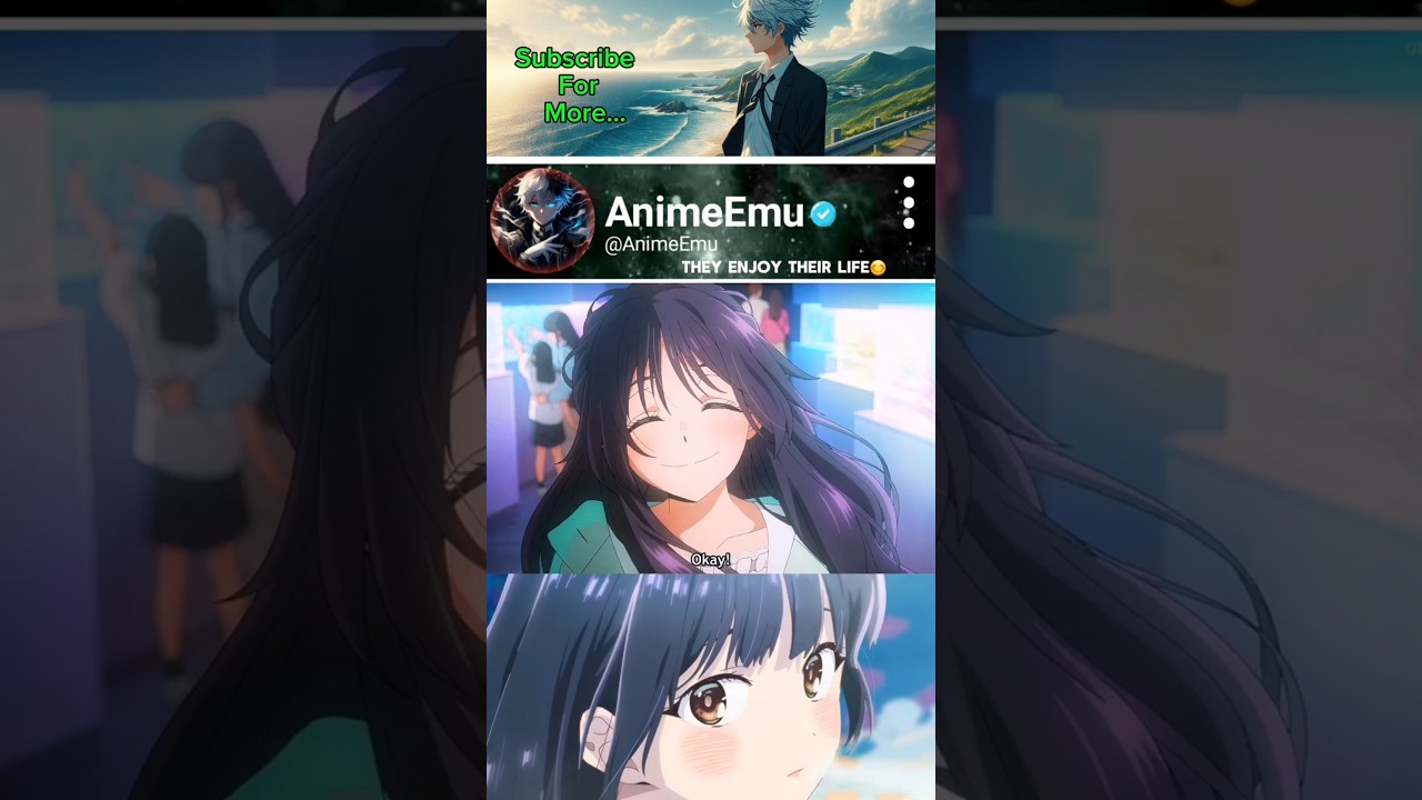 They Enjoy Their Own Life 😊 | The Fragrant Flowers Blooms With Dignity #anime #animation #shorts