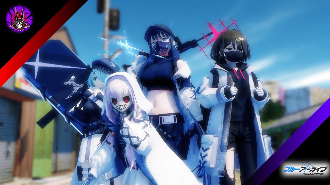 I Live in a Low Income Housing Enviroment 【Blue Archive - MMD Animation】