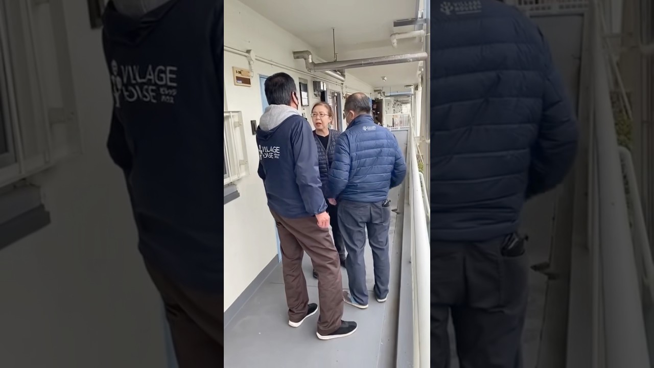 近隣がうるさくて苦情言うおばちゃん＃近隣＃苦情＃ビレッジハウス＃正論
