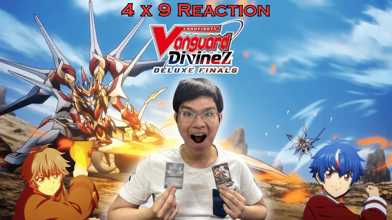 BATTLE OF LEGENDS! YUYU VS AKINA | Cardfight!! Vanguard Divinez Deluxe Finals Episode 9 REACTION