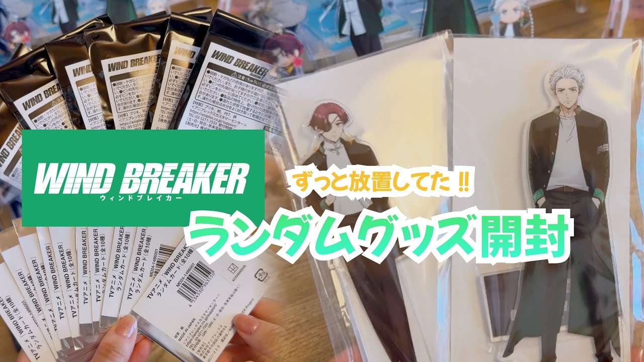 【WIND BREAKER】ウィンブレランダムグッズ開封！