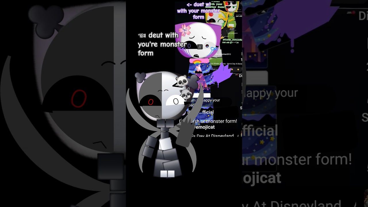 deut with you're monster form