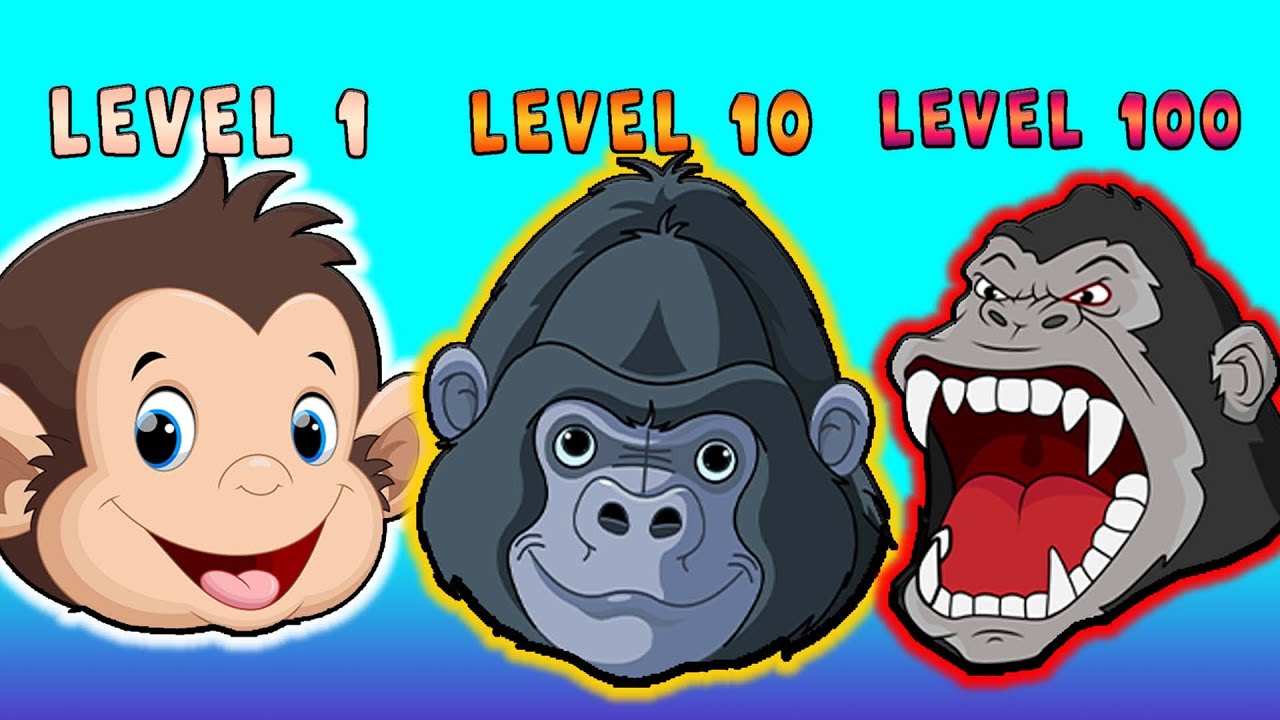 LEVEL 1 to 100 in Monster evolution Gameplay