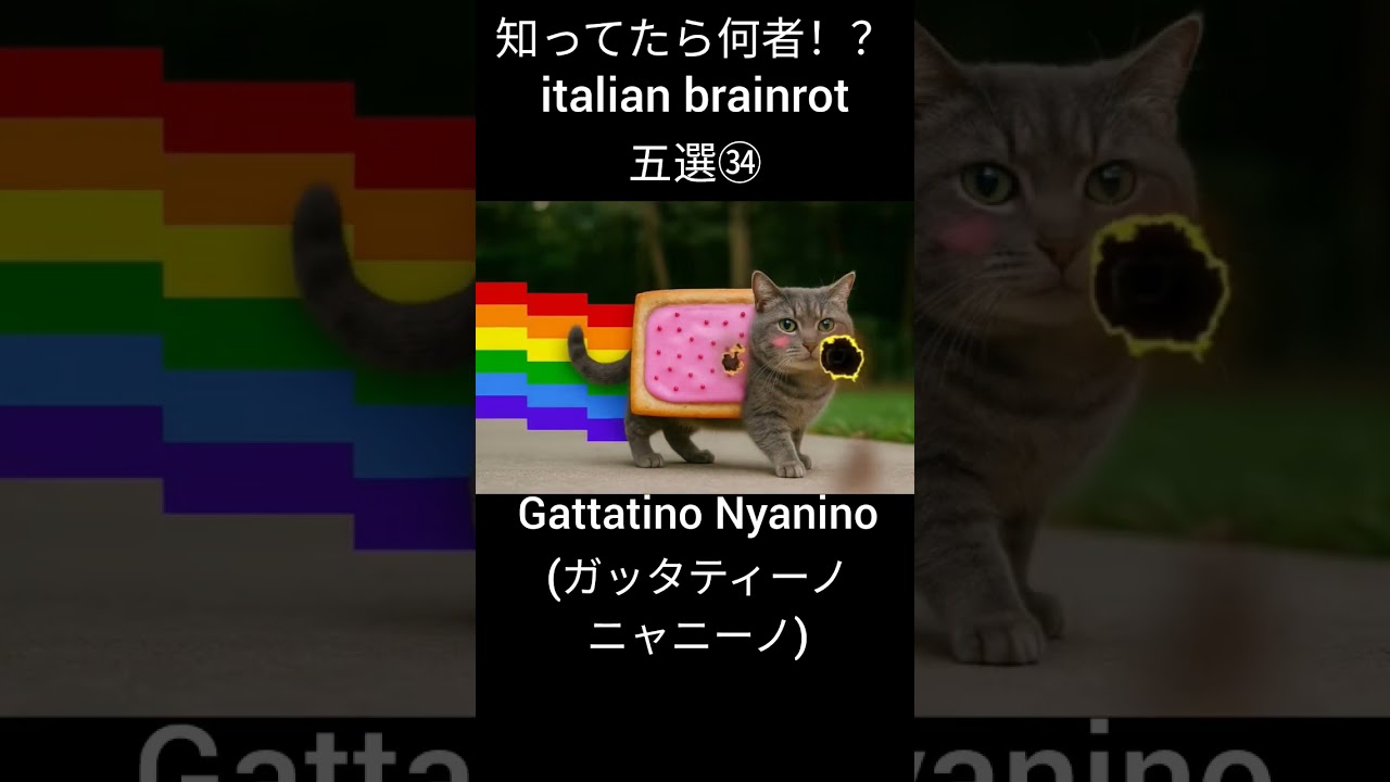 知ってたら何者！？italian brainrot五選㉞ #イタリアンブレインロット
