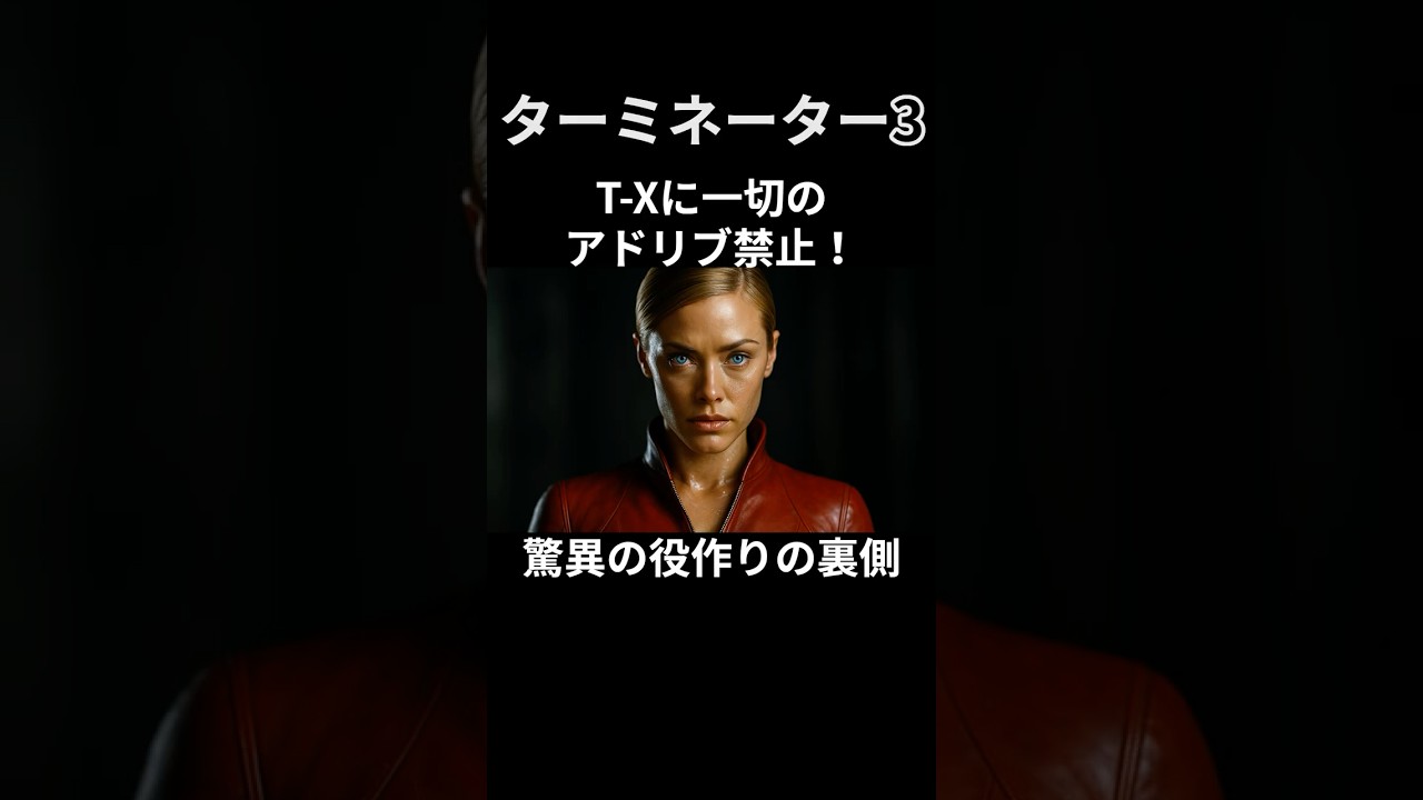 『ターミネーター3』T-Xの裏側！アドリブ一切禁止で生まれた究極の機械演技 #film #movie #映画 #トリビア #雑学 #shorts