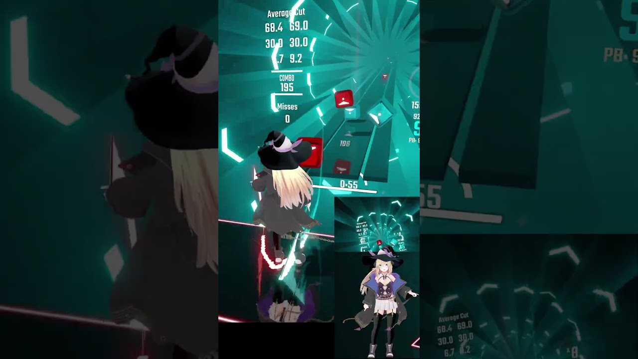 BeatSaber|ビートセイバー​​【『AMBITION』桜木舞華【ウタヒメドリーム】(CV:鈴木杏奈)[俺は全てを【パリイ】する〜逆勘違いの世界最強は冒険者になりたいOP](Expert+)】