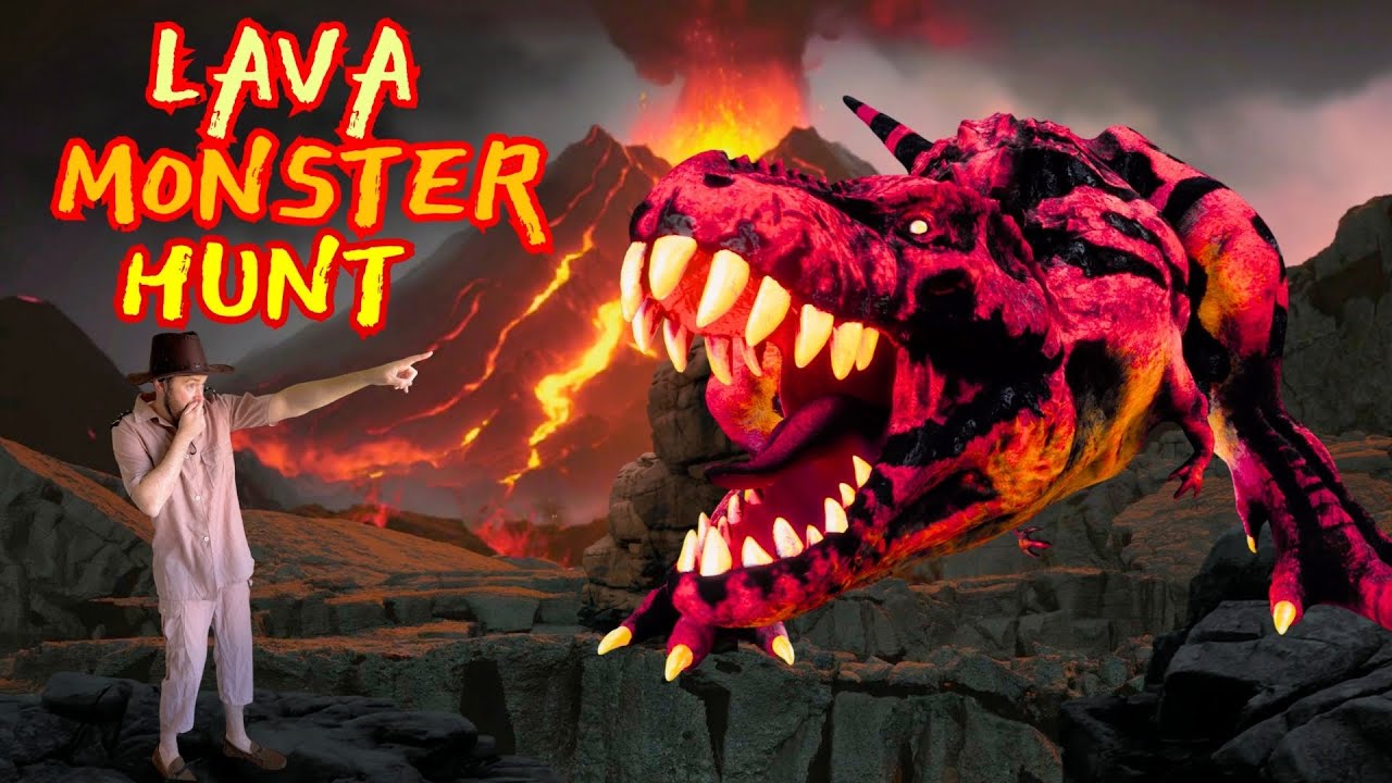We're Going on a Lava Monster Hunt | Bear Hunt | Nursery Rhymes | Videos for Children