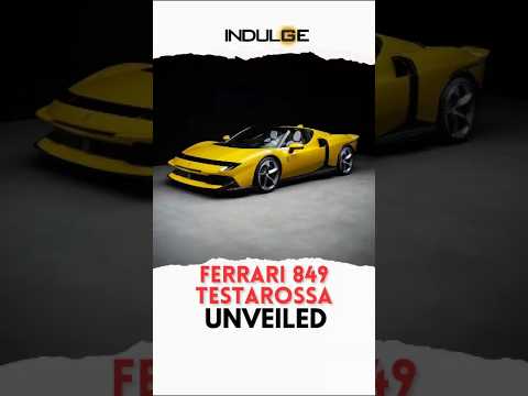 The poster boy returns: the new Ferrari 849 Testarossa | #car |