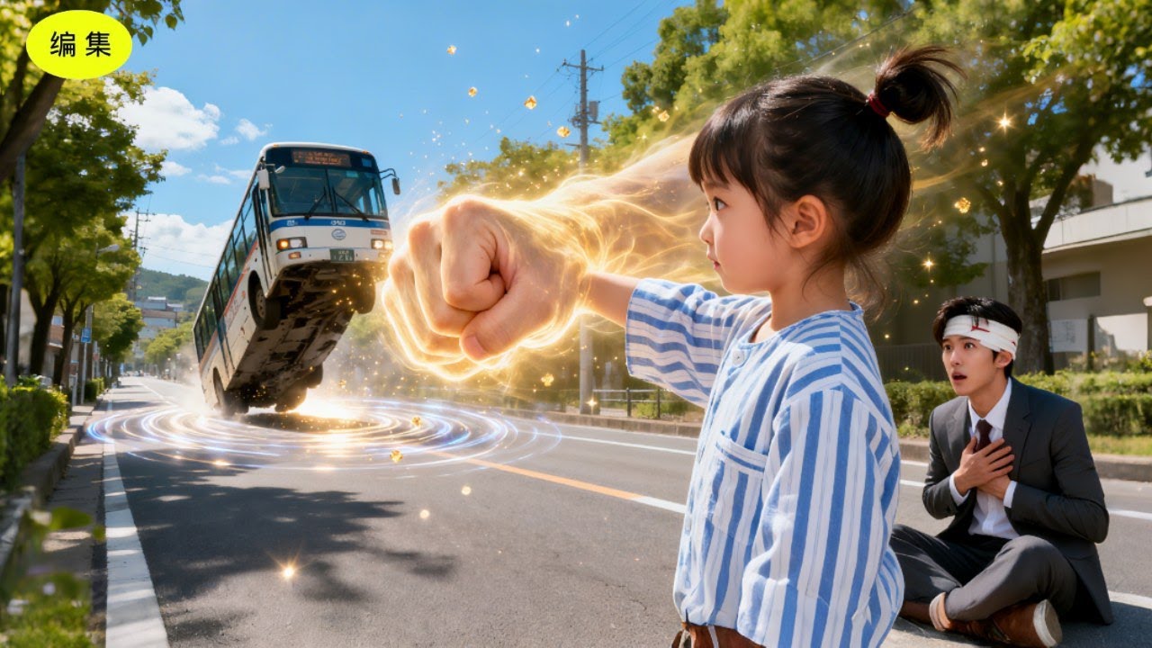 ブレーキ故障！CEOが交通事故に遭い、もう終わりだと思った！突然、魔力を持つ5歳の少女が現れ、片手で車を止めた！彼を救ったのは、実は行方不明だった自分の子供だった！