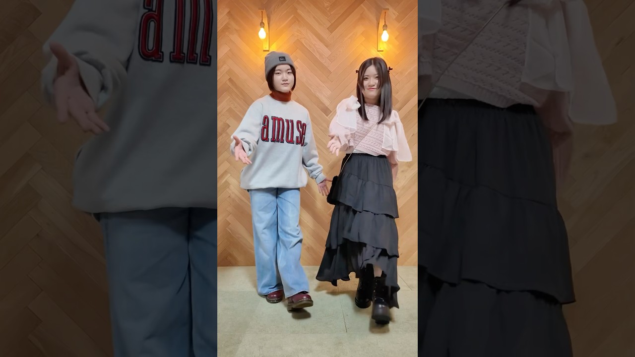 【かんあき】カジュアルかんなさんとガーリーあきぽん？😂