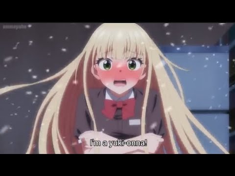 Yuki-onna is my friend now 🤯  | One Room, Hiatari Futsuu, Tenshi-tsukiAnime | Anime Moments