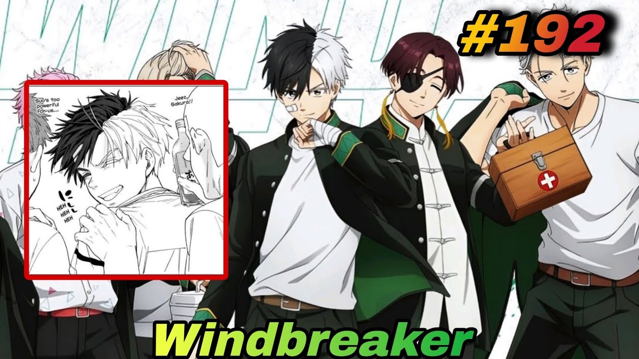 Windbreaker manga chapter 192 || explained in hindi  #windbreaker