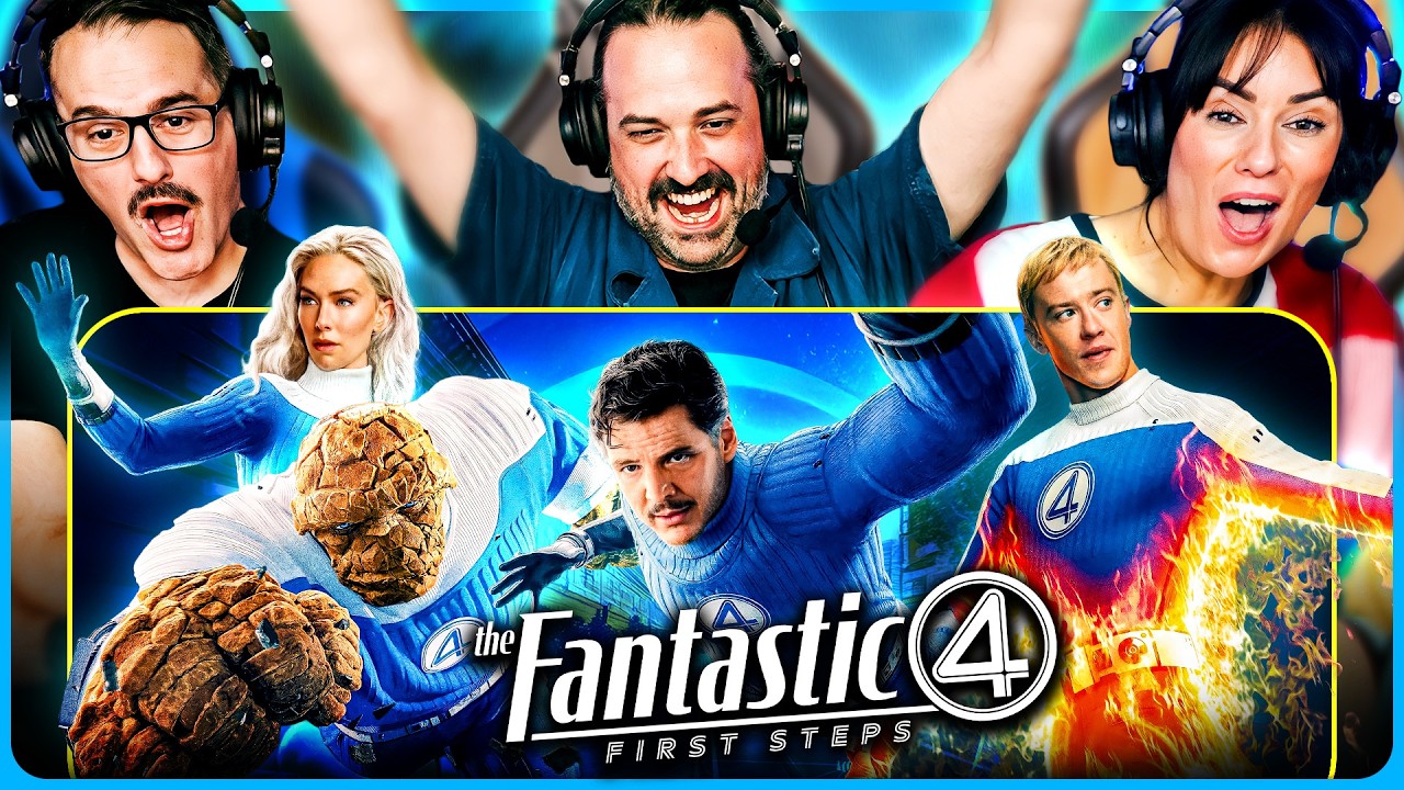 FANTASTIC FOUR: FIRST STEPS (2025) IS A BLAST! MOVIE REACTION! Marvel Post-Credits Scene | Galactus
