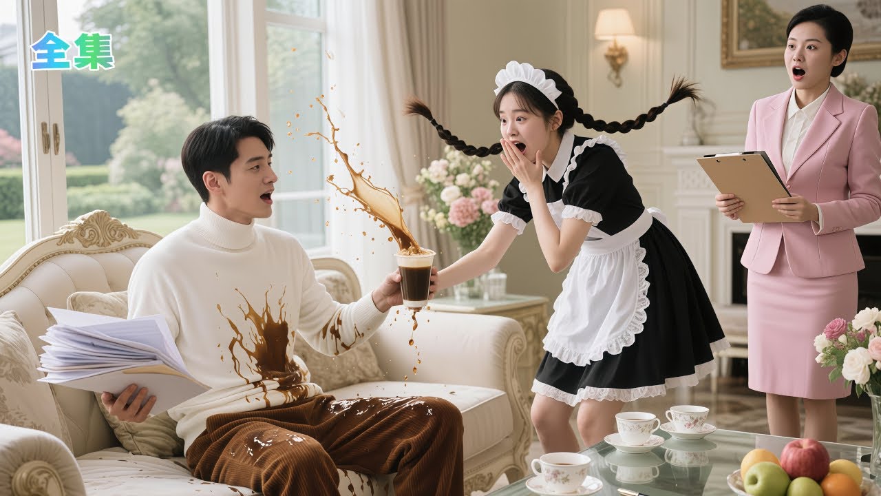 25年間、誰もこの冷酷な社長に近づく勇気はなかった――だが、不注意なメイドがコーヒーを彼にこぼした瞬間、愛が芽生えた！