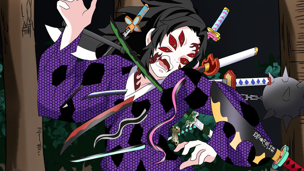 全ての柱にボコられた黒死牟【鬼滅の刃】