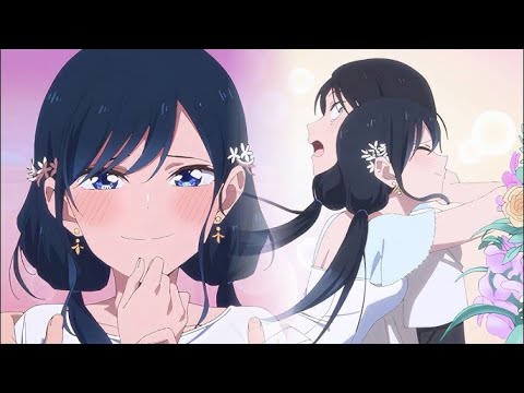 リンと先輩は結婚します、リンは先輩にキスします、タイムスキップ - ギジハーレムエピソード 12 ギジハーレム。