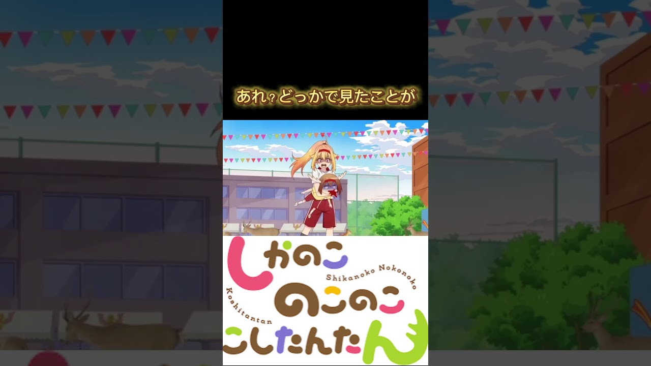 まさかのバンビーノネタw？#shorts #しかのこのこのここしたんたん #しかのこ #こしたん #のこたん